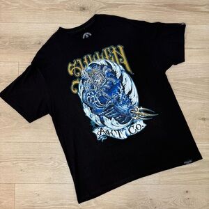 Sullen Art Collective Black Poseidon Short Sleeve Tee